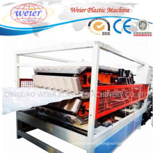 PVC Glazed Wave Roofing Tiles Sheet Plastic Production Line